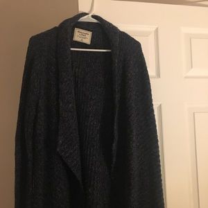 Navy Abercrombie & Fitch Cardigan